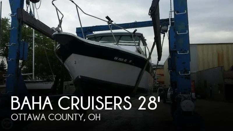 Slide: The Image of Baha Cruisers 280 Sport Fisherman 1989 - 0