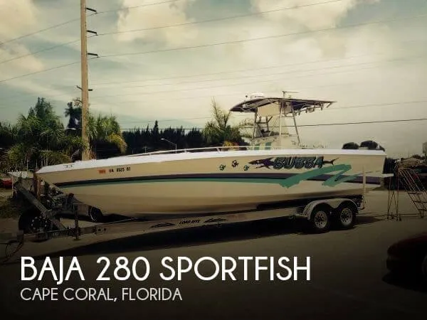 Slide: The Image of Baja 280 Sportfish 1998 - 0