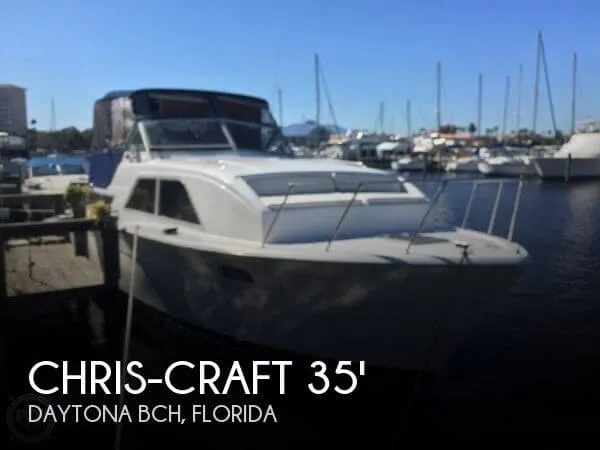 Slide: The Image of Chris-Craft 35 Aft Double Cabin 1980 - 0