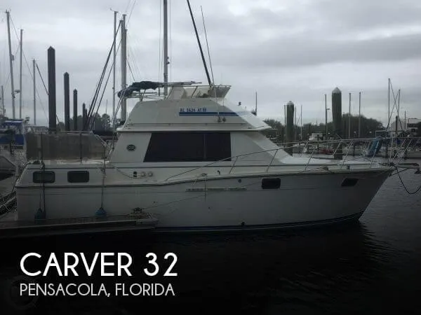 Slide: The Image of Carver Yachts 32 1989 - 0