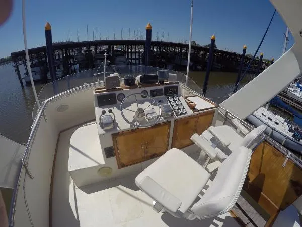 Slide: The Image of Chris-Craft 410 Commander Yacht 1979 - 3