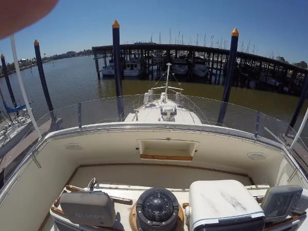 Slide: The Image of Chris-Craft 410 Commander Yacht 1979 - 4