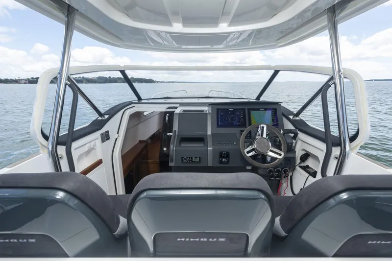 Slide: The Image of Interior view of Nimbus Tender 11 boat, model year 2025. - 11