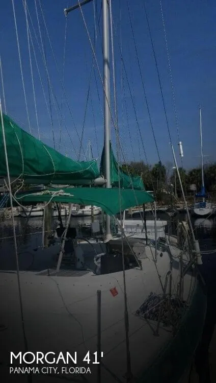 Slide: The Image of Morgan 41 Out-Island Ketch 1981 - 0