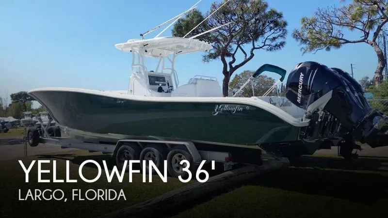 Slide: The Image of Yellowfin 36 Offshore 2007 - 0