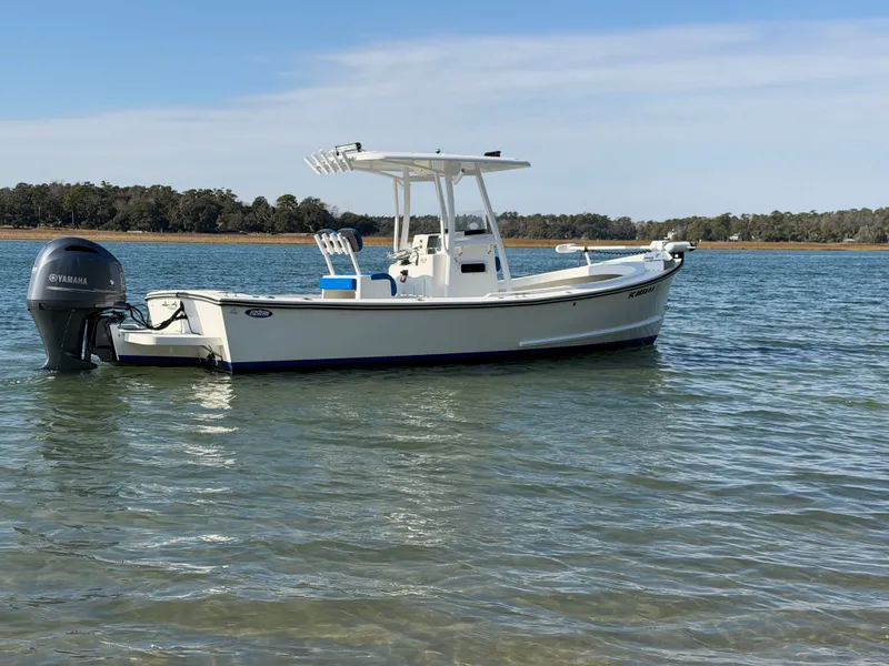 Slide: The Image of Eastern 22 Center Console boat 2022 on calm water. - 3