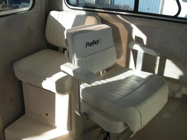 Slide: The Image of Parker Marine 2520 Modified V Sport Cabin 2002 - 10