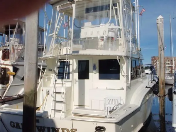 Slide: The Image of Hatteras 43 Convertible 1984 - 2