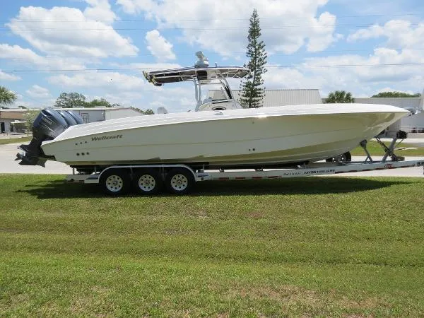 Slide: The Image of Wellcraft 35 Scarab Sport Open 2004 - 11