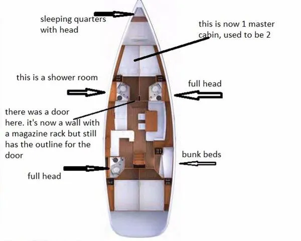 Slide: The Image of Jeanneau 53 Offshore Cruising Sailboat 2011 - 2