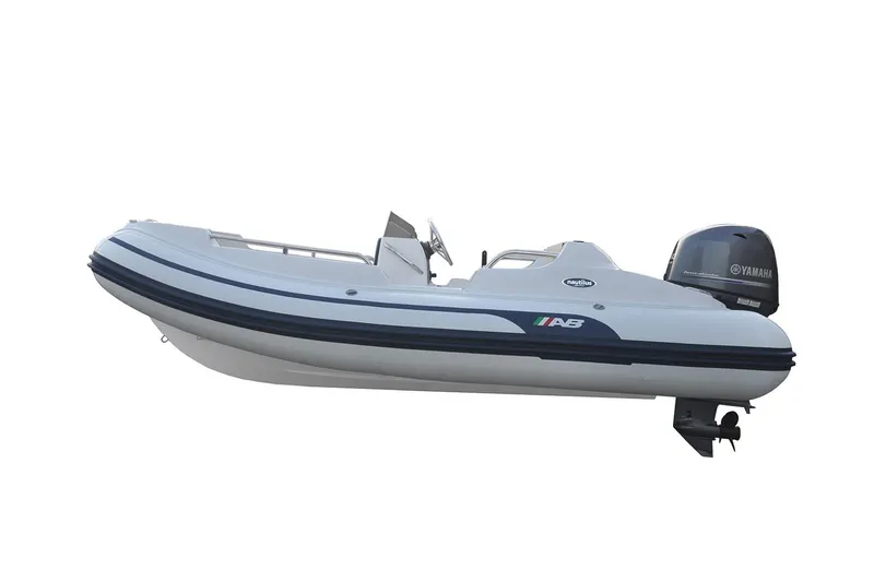 Slide: The Image of Manufacturer Provided Image: 2026 AB Inflatables Nautilus 13 DLX inflatable boat with Yamaha engine. - 4