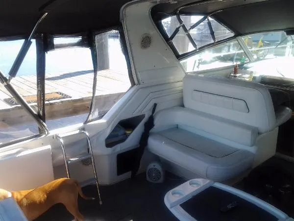 Slide: The Image of Sea Ray 400 Express Cruiser 1995 - 2