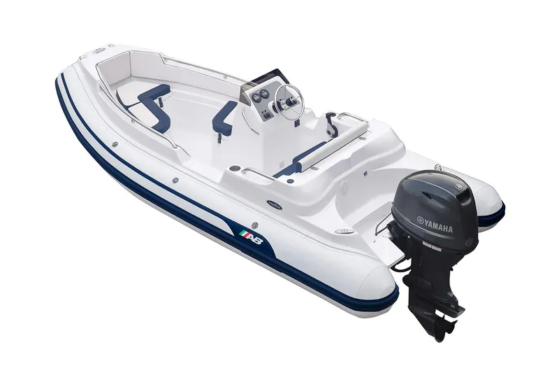 Slide: The Image of Manufacturer Provided Image: 2026 AB Inflatables Nautilus 15 DLX with Yamaha engine. - 5