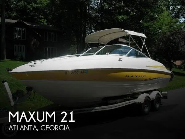 Slide: The Image of Maxum 2100 SC 2003 - 0
