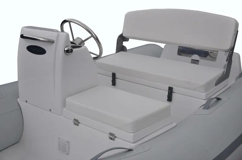 Slide: The Image of Manufacturer Provided Image: Interior view of AB Inflatables Mares 10 VSX 2026 boat. - 4
