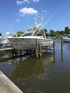 Slide: The Image of Albemarle Express Fisherman 27 1989 - 1