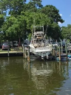 Slide: The Image of Albemarle Express Fisherman 27 1989 - 3