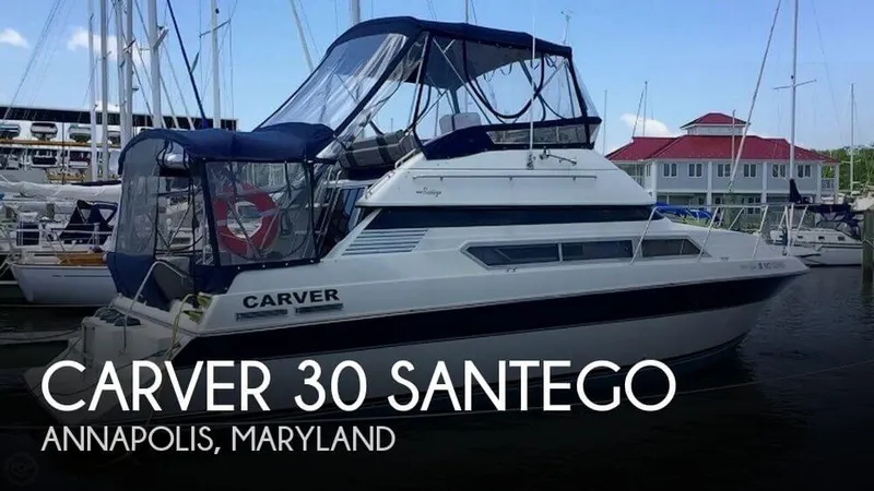 Slide: The Image of Carver Yachts 30 Santego 1988 - 0