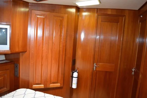 Slide: The Image of Viking Yachts 57 Convertible 1990 - 7