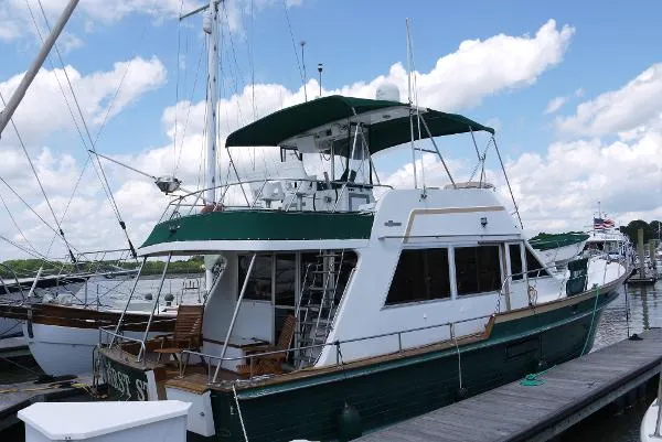 Slide: The Image of Island Gypsy Sedan Trawler 1988 - 1