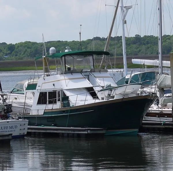 Slide: The Image of Island Gypsy Sedan Trawler 1988 - 2