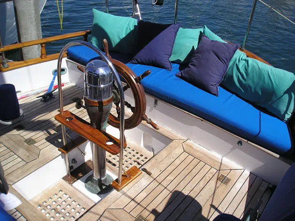 Slide: The Image of Hardin 40 Sea Wolf Ketch 1973 - 11