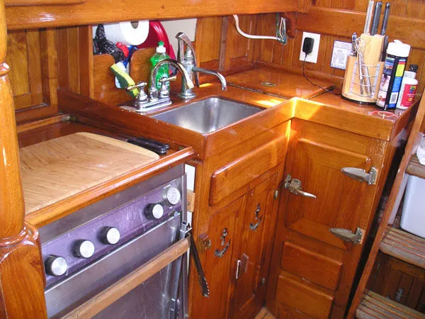 Slide: The Image of Hardin 40 Sea Wolf Ketch 1973 - 5
