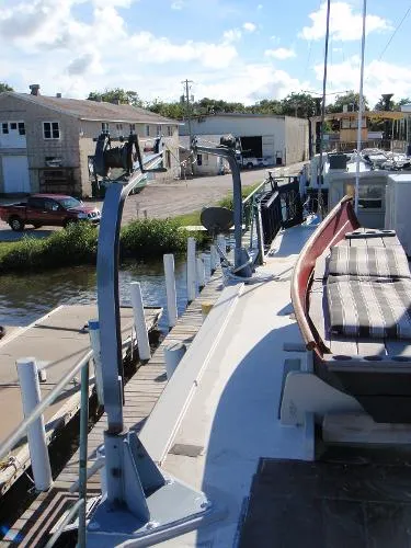 Slide: The Image of Camden Boat Works Dory Yacht Trawler 1956 - 8