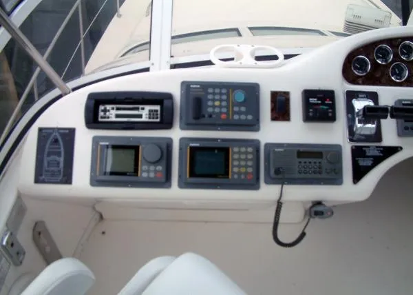 Slide: The Image of Sea Ray 420 Aft Cabin 1998 - 8