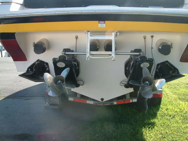 Slide: The Image of Donzi ZX w/Trailer HUGE Reduction 1996 - 6