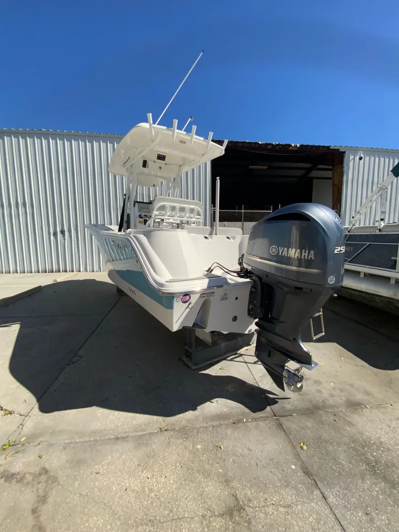 Slide: The Image of 2022 Sea Fox 228 Commander boat with Yamaha engine. - 16