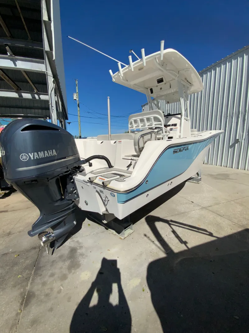 Slide: The Image of 2022 Sea Fox 228 Commander boat with Yamaha outboard motor. - 20