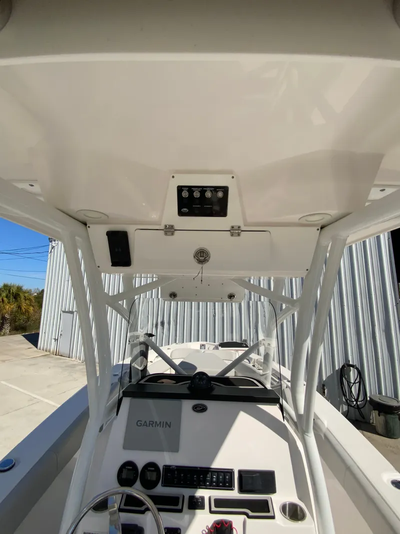 Slide: The Image of Interior view of a 2022 Sea Fox 228 Commander boat. - 27