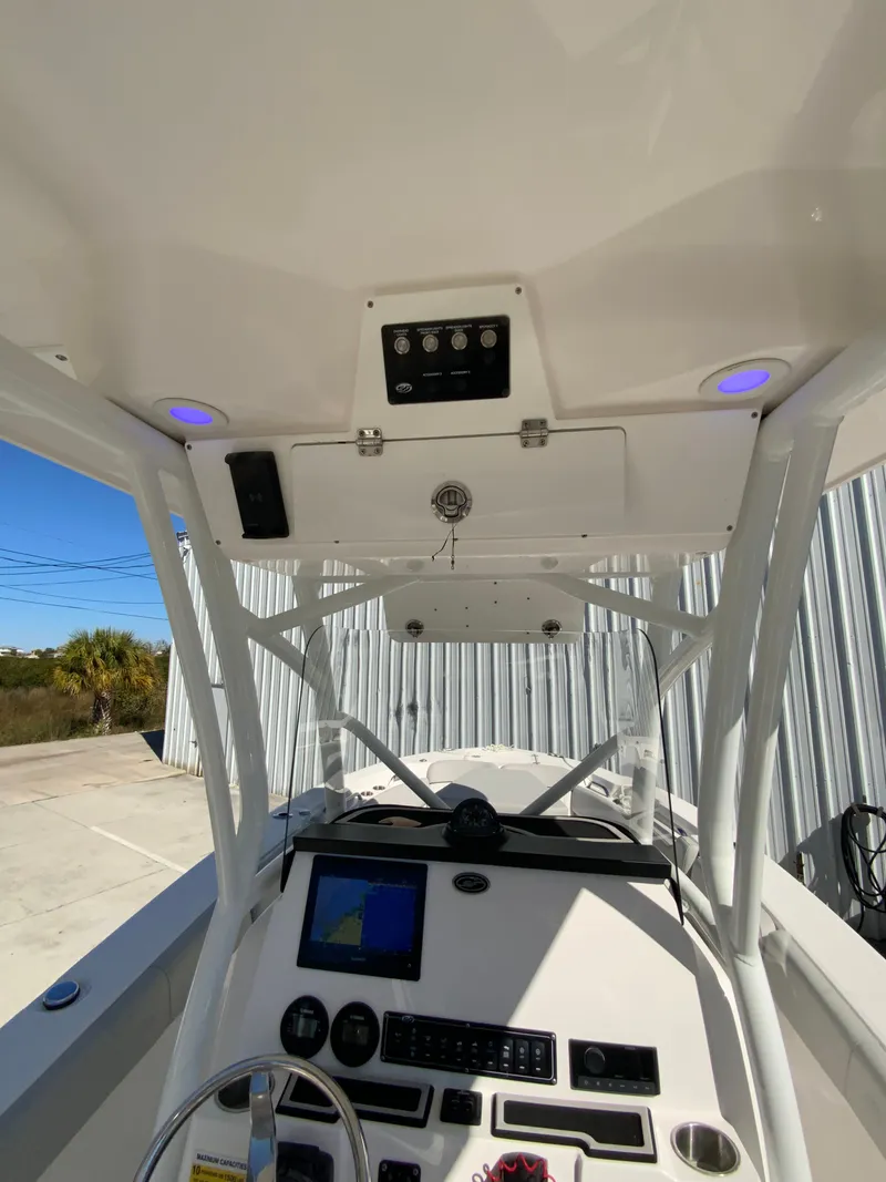 Slide: The Image of Interior view of the 2022 Sea Fox 228 Commander boat. - 29