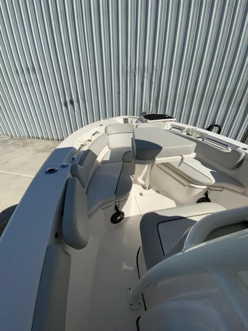 Slide: The Image of Interior view of a 2022 Sea Fox 228 Commander boat. - 40
