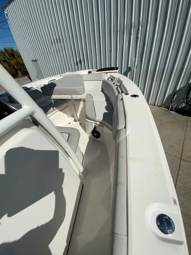 Slide: The Image of Interior view of a 2022 Sea Fox 228 Commander boat. - 42