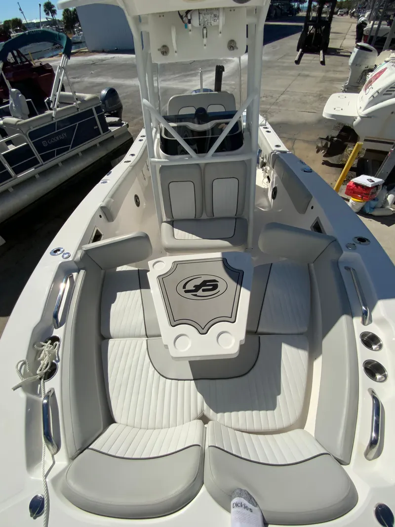 Slide: The Image of Interior view of the 2022 Sea Fox 228 Commander boat. - 46