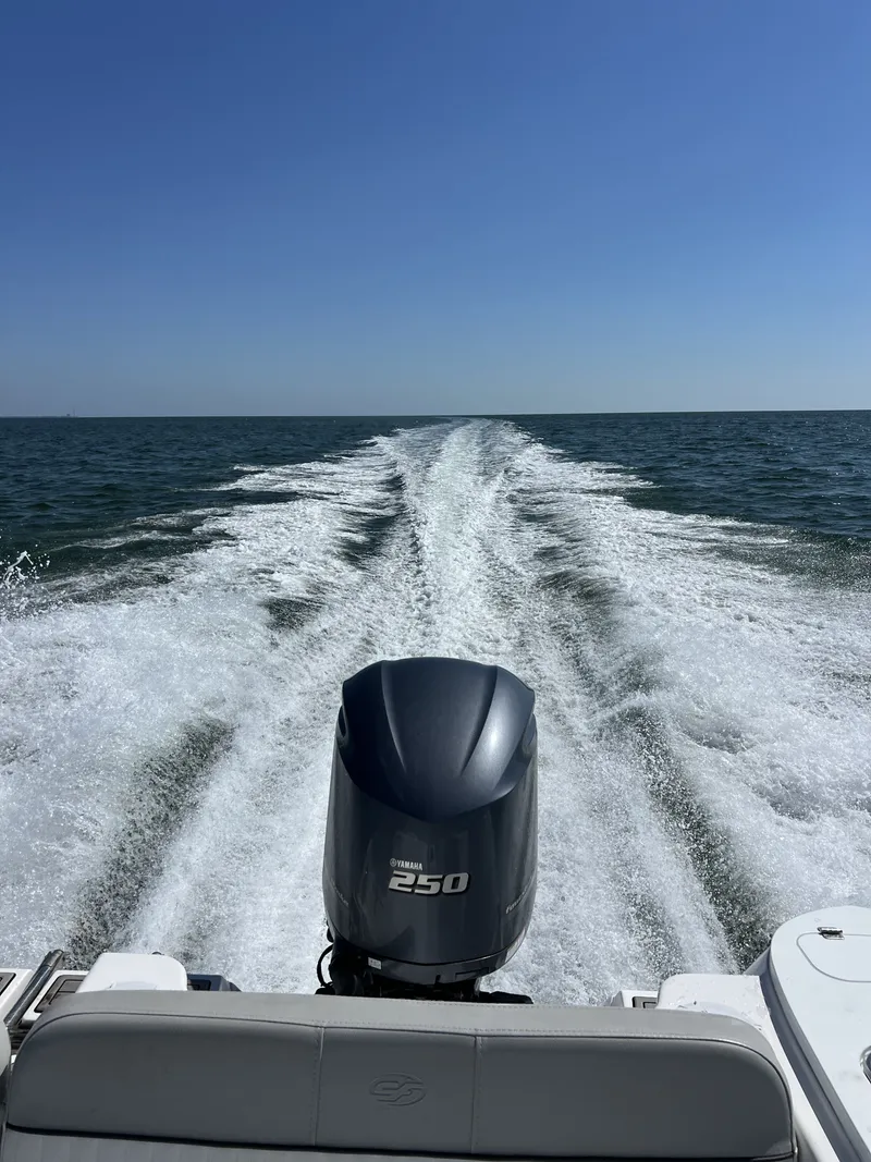 Slide: The Image of Sea Fox 228 Commander 2022 on open sea with Yamaha 250 engine. - 6