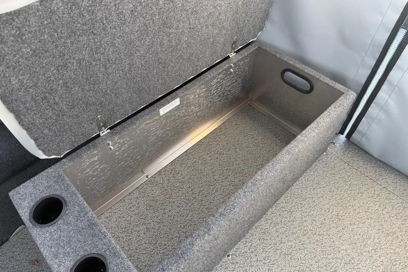 Slide: The Image of Interior of Thunder Jet 185 Luxor 2026 with storage compartment. - 43