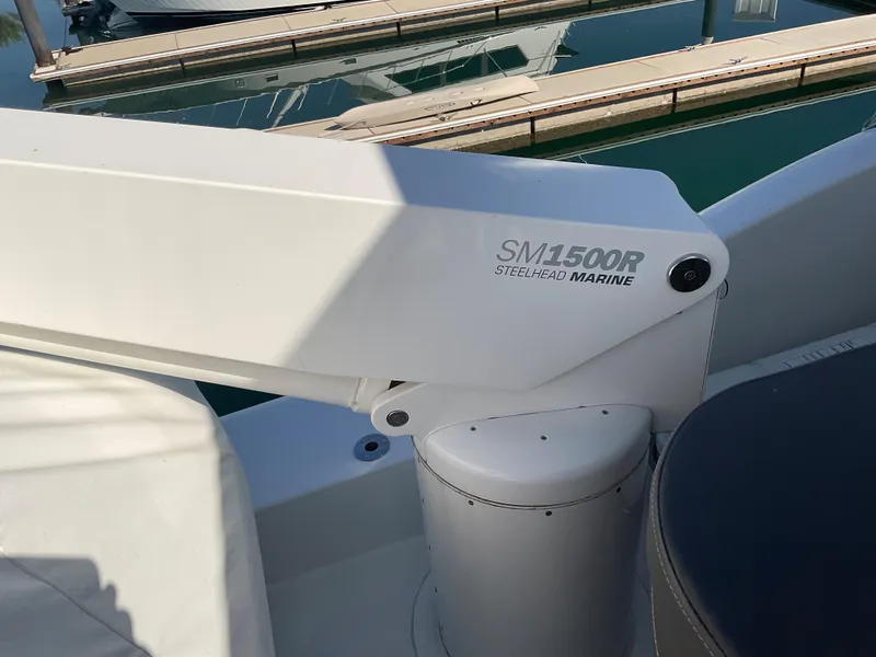 Slide: The Image of STEELHEAD HYDRAULIC DAVIT 1500LB - 53