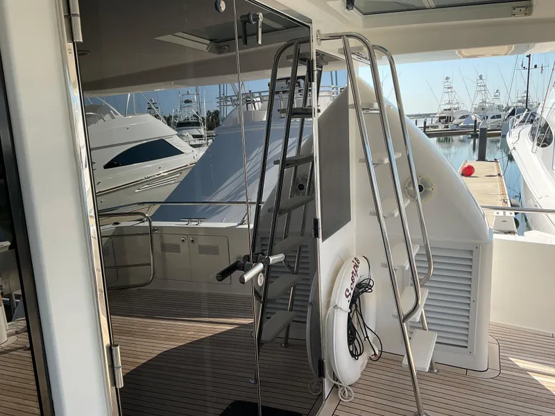 Slide: The Image of ENTRY TO SALON, ACCESS TO FLYBRIDGE - 56