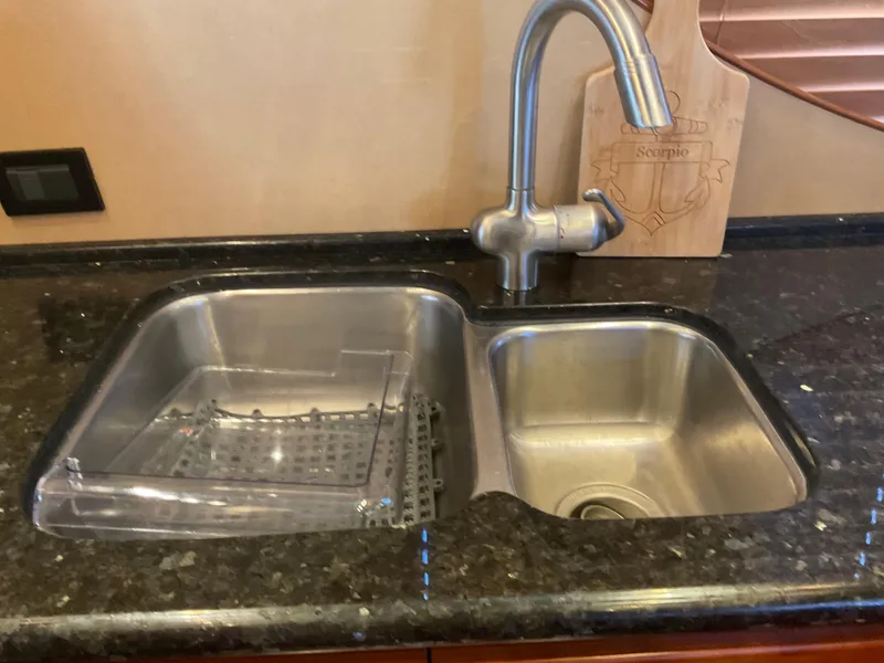 Slide: The Image of 2 STAINLESS SINKS IN GALLEY - 77