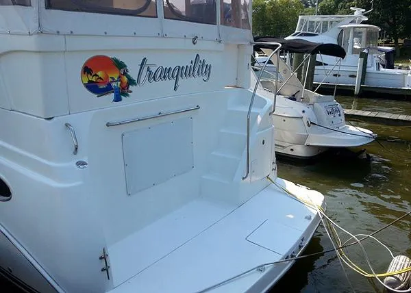 Slide: The Image of Silverton 352 Motor Yacht 1997 - 3