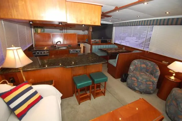 Slide: The Image of Ocean Yachts Super Sport Low Profile Galley 1986 - 8