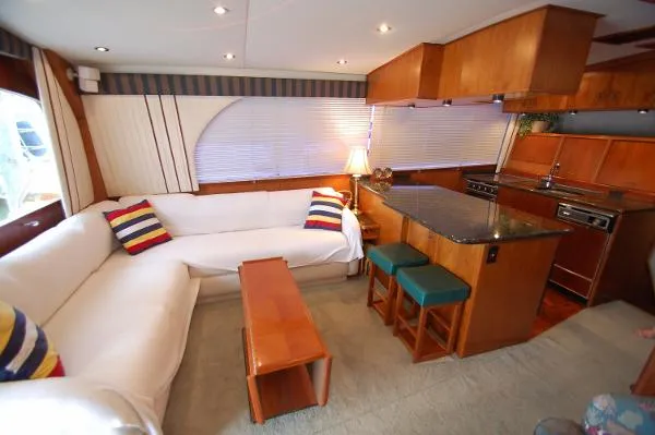 Slide: The Image of Ocean Yachts Super Sport Low Profile Galley 1986 - 9