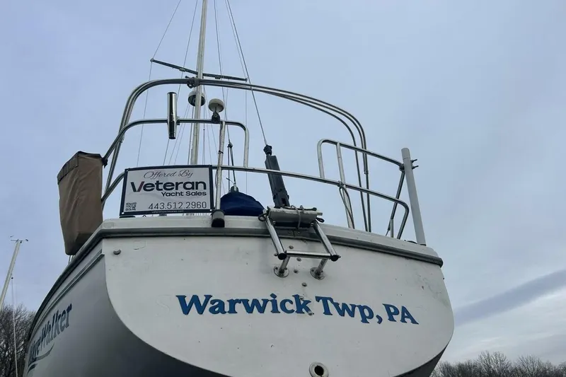 Slide: The Image of 1985 Catalina 36 sailboat with Warwick Twp, PA marking, offered by Veteran Yacht Sales. - 58
