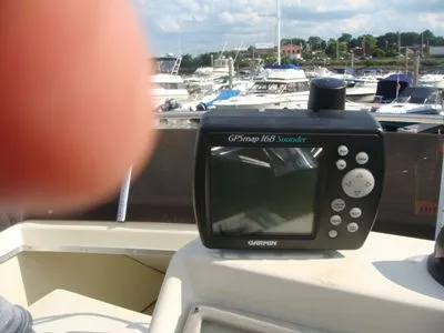 Slide: The Image of Trojan F-32 Flybridge Convertible 1986 - 8