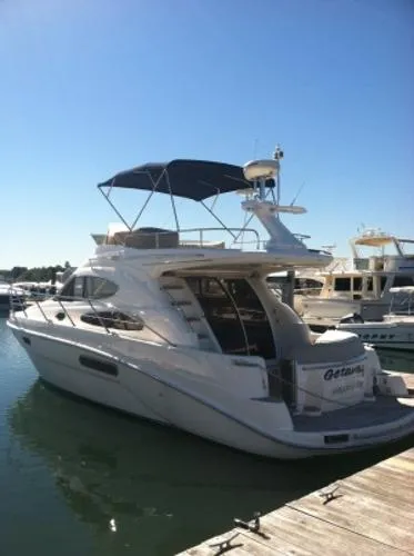 Slide: The Image of Sealine F-37 Flybridge Sedan 2002 - 2