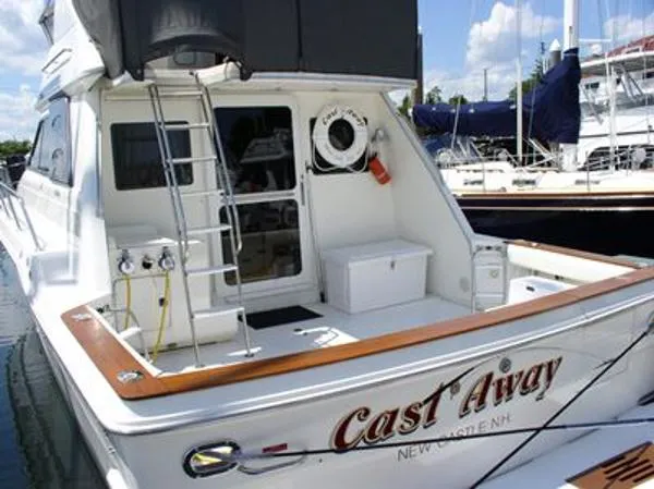 Slide: The Image of Sea Ray Convertible Flybridge 1991 - 3