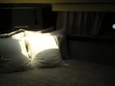 Slide: The Image of Carver Yachts 380 Aft Cabin 1988 - 3